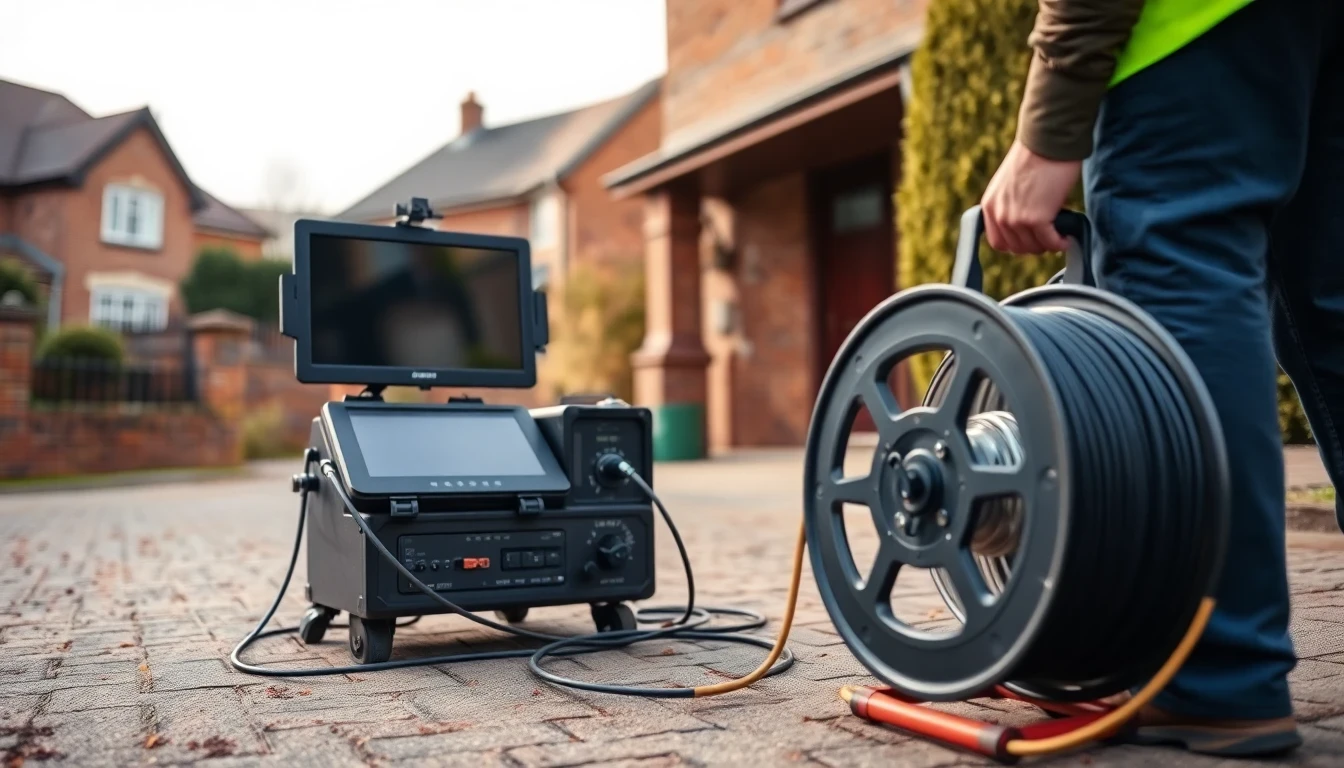 CCTV Drain Surveys in Doncaster, South Yorkshire