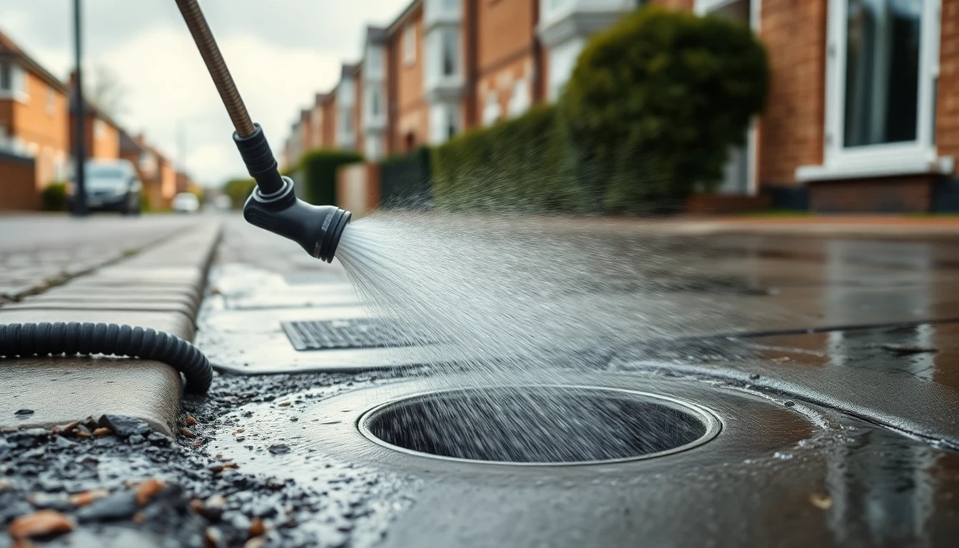 Drain Jetting in Doncaster, South Yorkshire